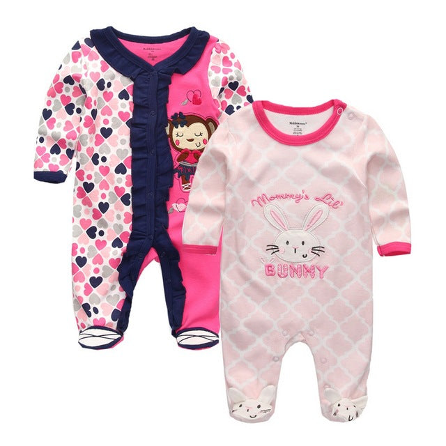 Newborn Clothing Girls Roupas De Bebe Baby Jumpsuit - [[{"value":"{{ Babyvera Babyvera  }}"}]]