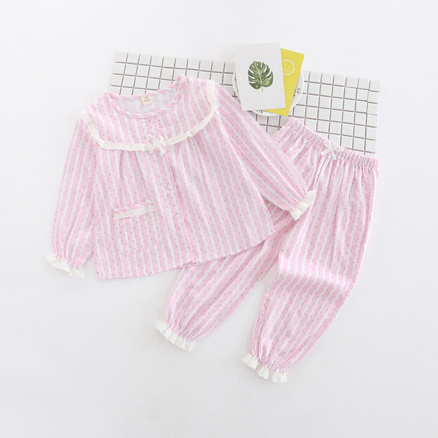 New Pcs Set Children Pajamas Baby Boy Girls Long Sleeves - [[{"value":"{{ Babyvera Babyvera  }}"}]]