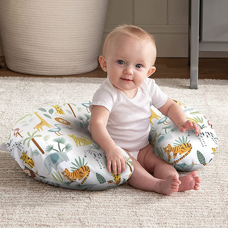 Baby U-shaped Nursing Pillow Pillowcase Multifunctional Detachable - [[{"value":"{{ Babyvera Babyvera  }}"}]]