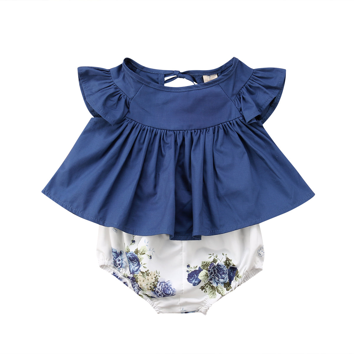 Newborn Infant Baby Girl Dress Floral Top   Panties Low Clothing 0-24m - [[{"value":"{{ Babyvera Babyvera  }}"}]]