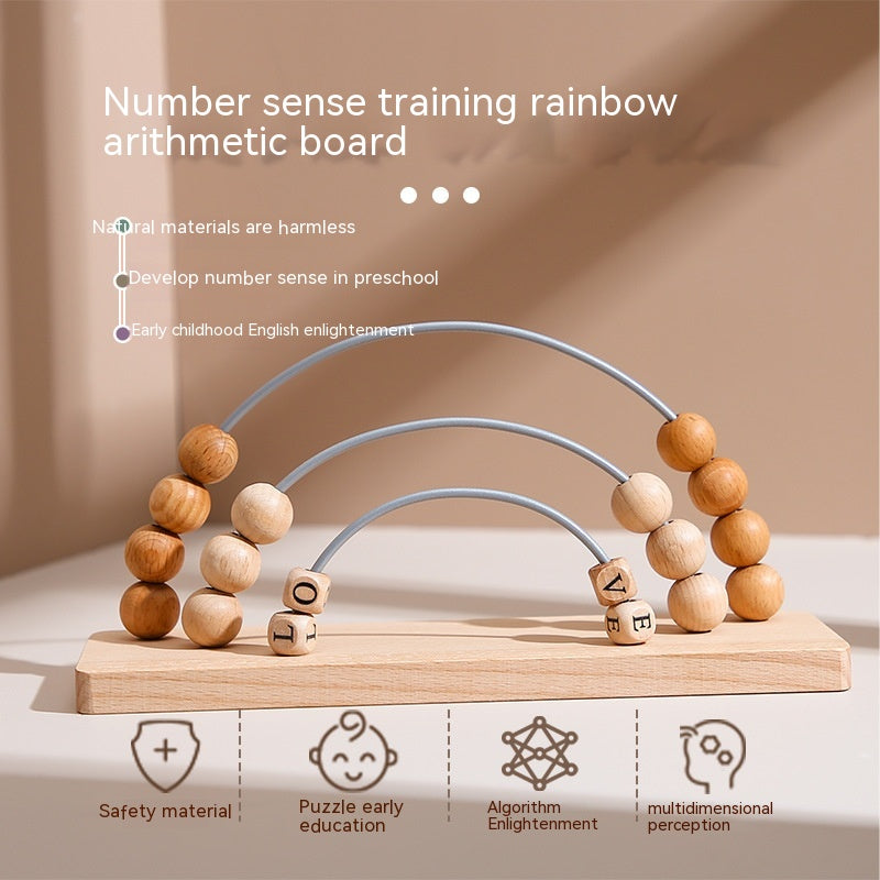 Montessori Wooden Student Counter Toy - [[{"value":"{{ Babyvera Babyvera  }}"}]]
