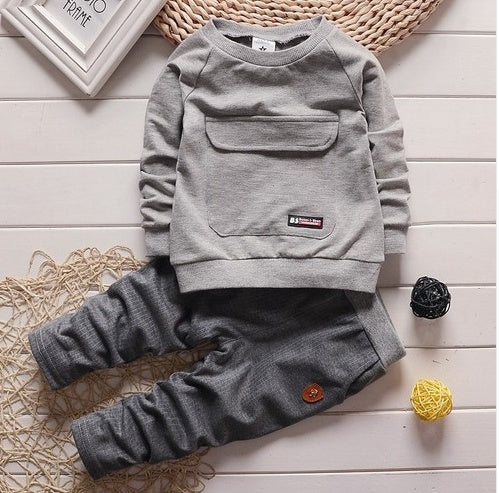 Toddler Baby Clothes Children Suit 0-3 Years Old Suit  Pants Children's Sportswear Boys Girls Children's Clothing Brand - [[{"value":"{{ Babyvera Babyvera  }}"}]]
