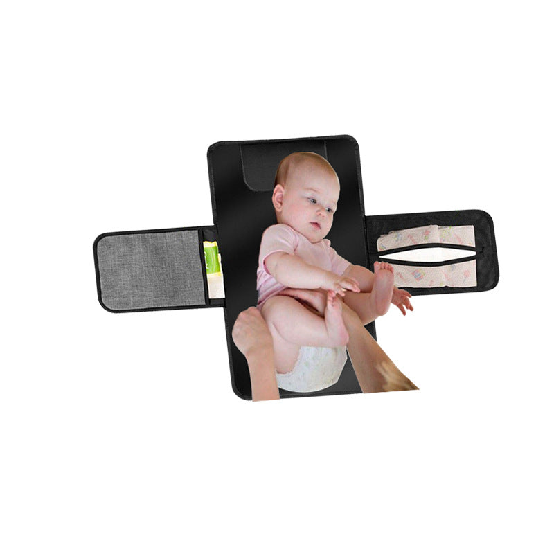 Baby Portable Foldable Washable Compact Travel Nappy Diaper Changing Mat Waterproof Baby Floor Mat Change Play Mat & Storage Bag - [[{"value":"{{ Babyvera Babyvera  }}"}]]