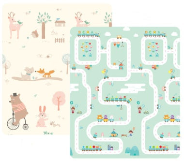 Baby Mat 1CM Thickness Cartoon XPE Kid Play Mat Foldable Anti-skid Carpet Children Game Mat - [[{"value":"{{ Babyvera Babyvera  }}"}]]
