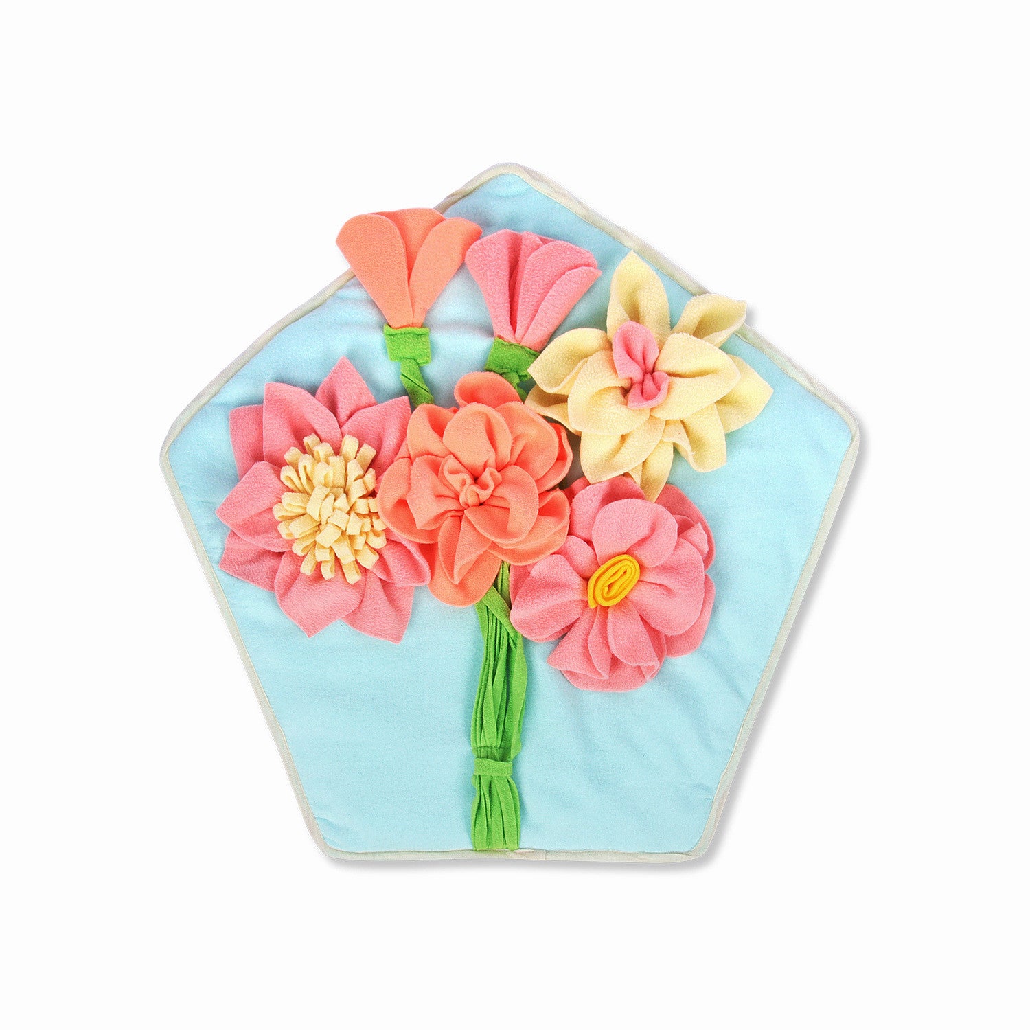 Pentagonal flower pet sniffing mat Indoor toy play mat - [[{"value":"{{ Babyvera Babyvera  }}"}]]