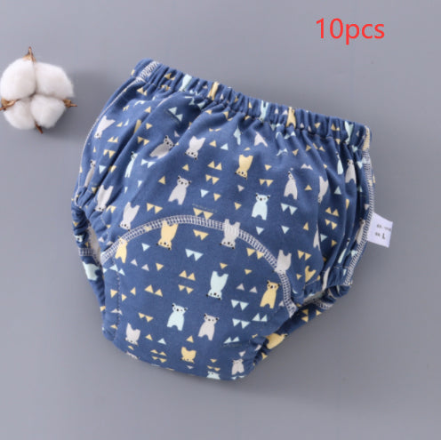 Baby Training Pants Washable 6-layer Gauze Diaper Cover - [[{"value":"{{ Babyvera Babyvera  }}"}]]