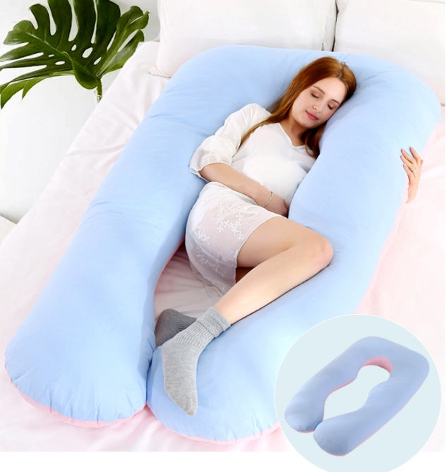 U-shaped Pillow For Pregnant Women Multifunctional Side Pillow, Detachable And Washable Nursing Pillow - [[{"value":"{{ Babyvera Babyvera  }}"}]]
