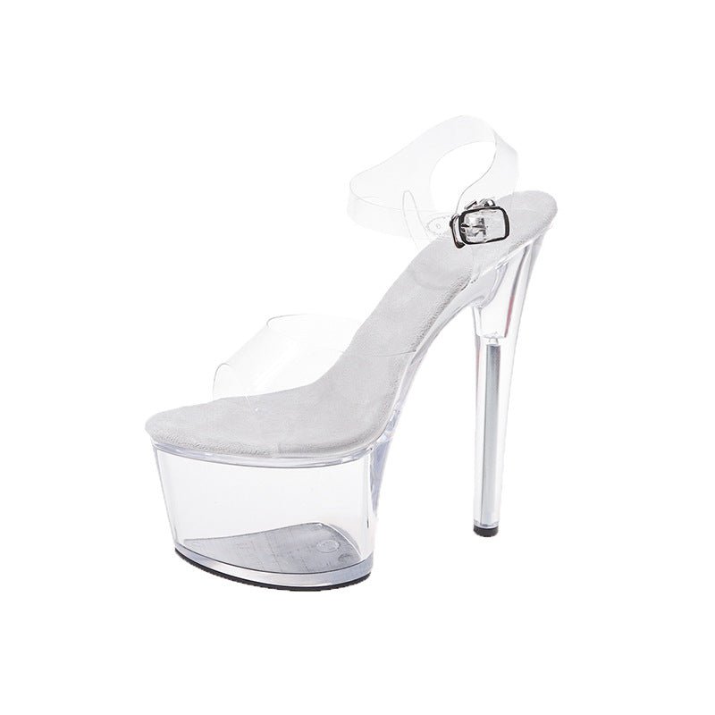 2022 Waterproof Platform Casual Wedding Fashion Women's High Heel Sandals - Babyvera