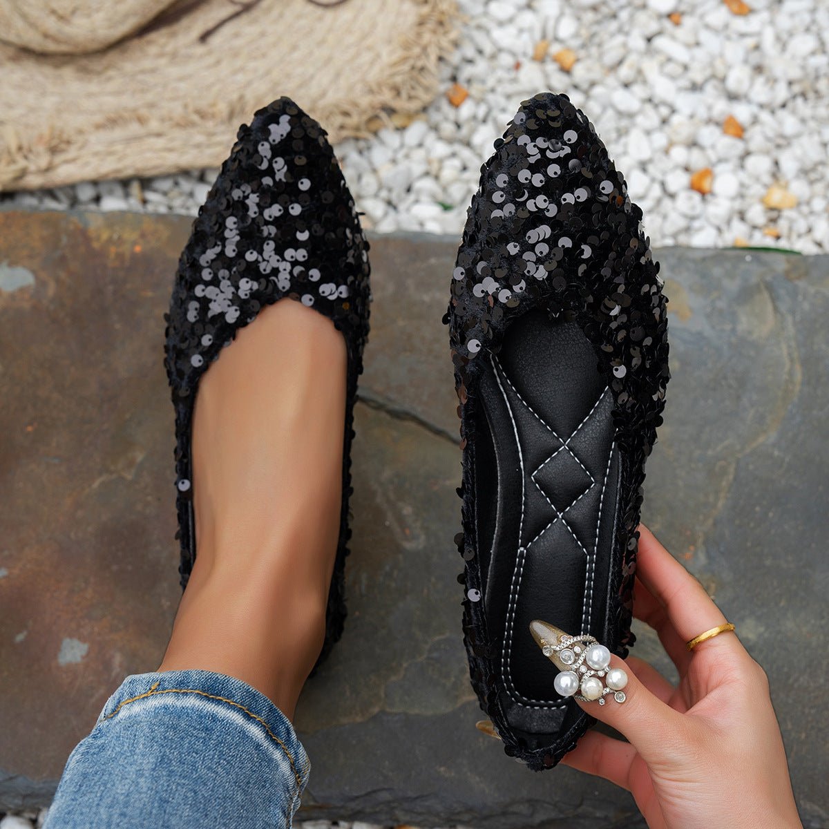 2025 Pointed - toe, Shallow - mouth, Flat - soled Casual Women's Shoes - Babyvera