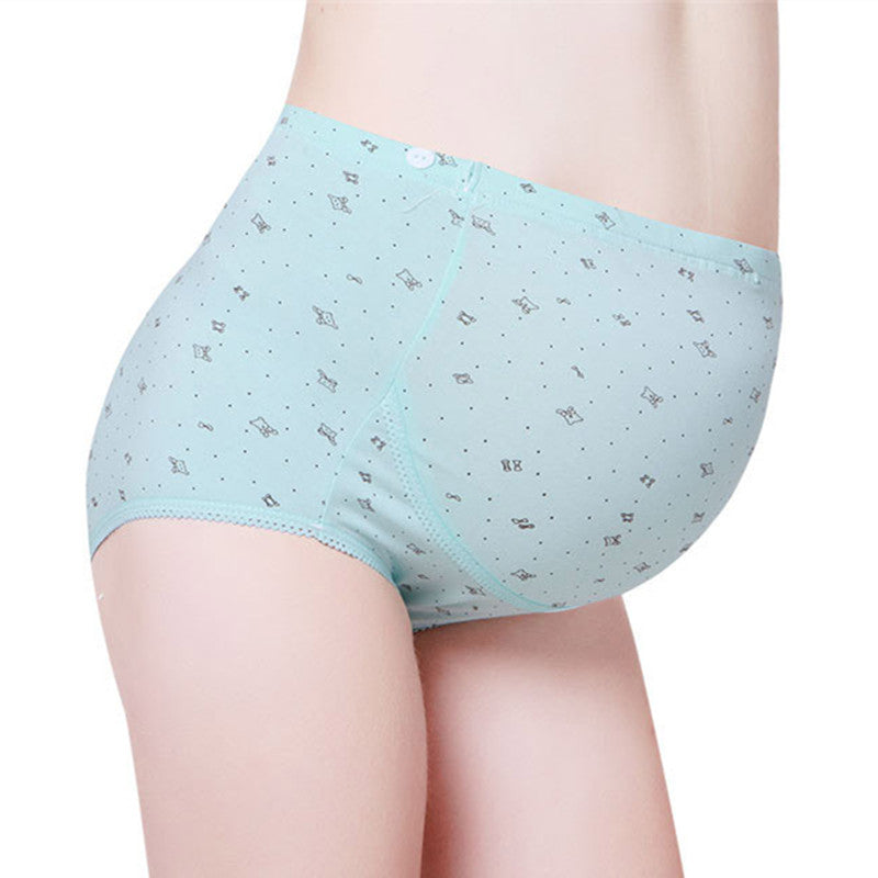 Pregnant women's underwear, stomach lift pants, maternity clothes, cotton, pregnant women's underwear, adjustable high waist pants - [[{"value":"{{ Babyvera Babyvera  }}"}]]