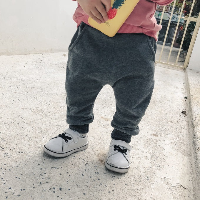 boys casual pants autumn loaded Korean children's casual sweatpants baby cartoon loose trousers - [[{"value":"{{ Babyvera Babyvera  }}"}]]