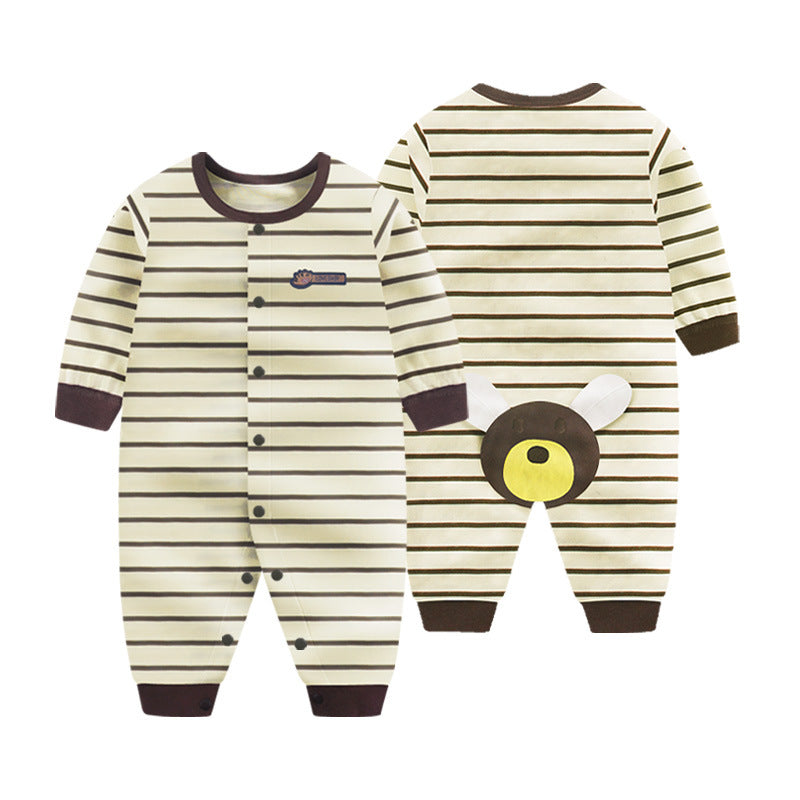 Newborn Baby One-Piece Romper Three-Month Baby Outing Clothes - [[{"value":"{{ Babyvera Babyvera  }}"}]]