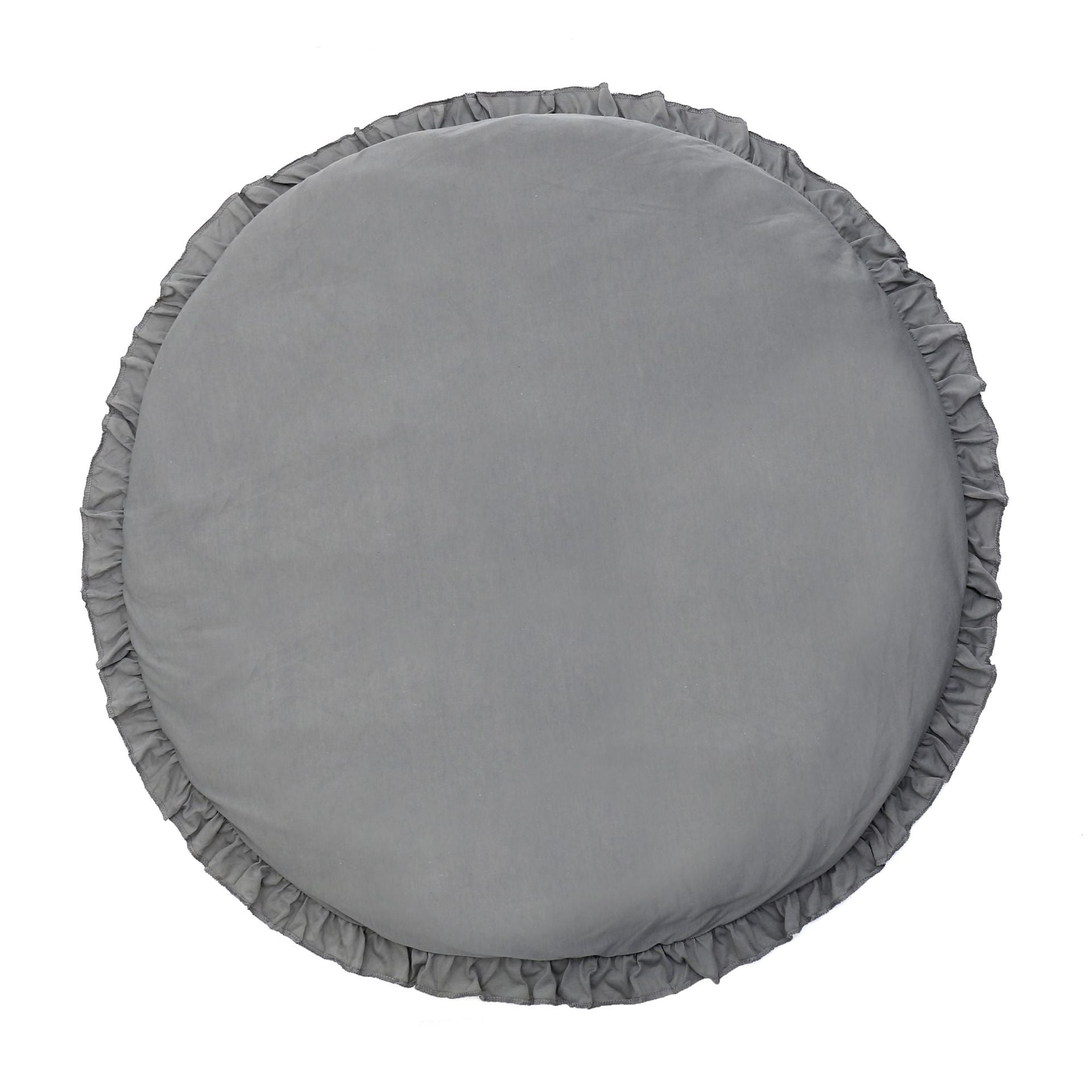 INS Round Solid Color Lace Play Mat Crawling Mat Baby Premises - [[{"value":"{{ Babyvera Babyvera  }}"}]]