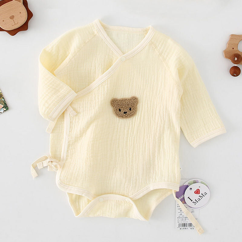 Newborn Baby Summer Gauze Models Long-sleeved Men And Women Hat 0 Full Months 3-6 Thin Section - [[{"value":"{{ Babyvera Babyvera  }}"}]]