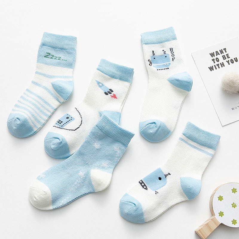 Cotton breathable male and female baby socks - [[{"value":"{{ Babyvera Babyvera  }}"}]]