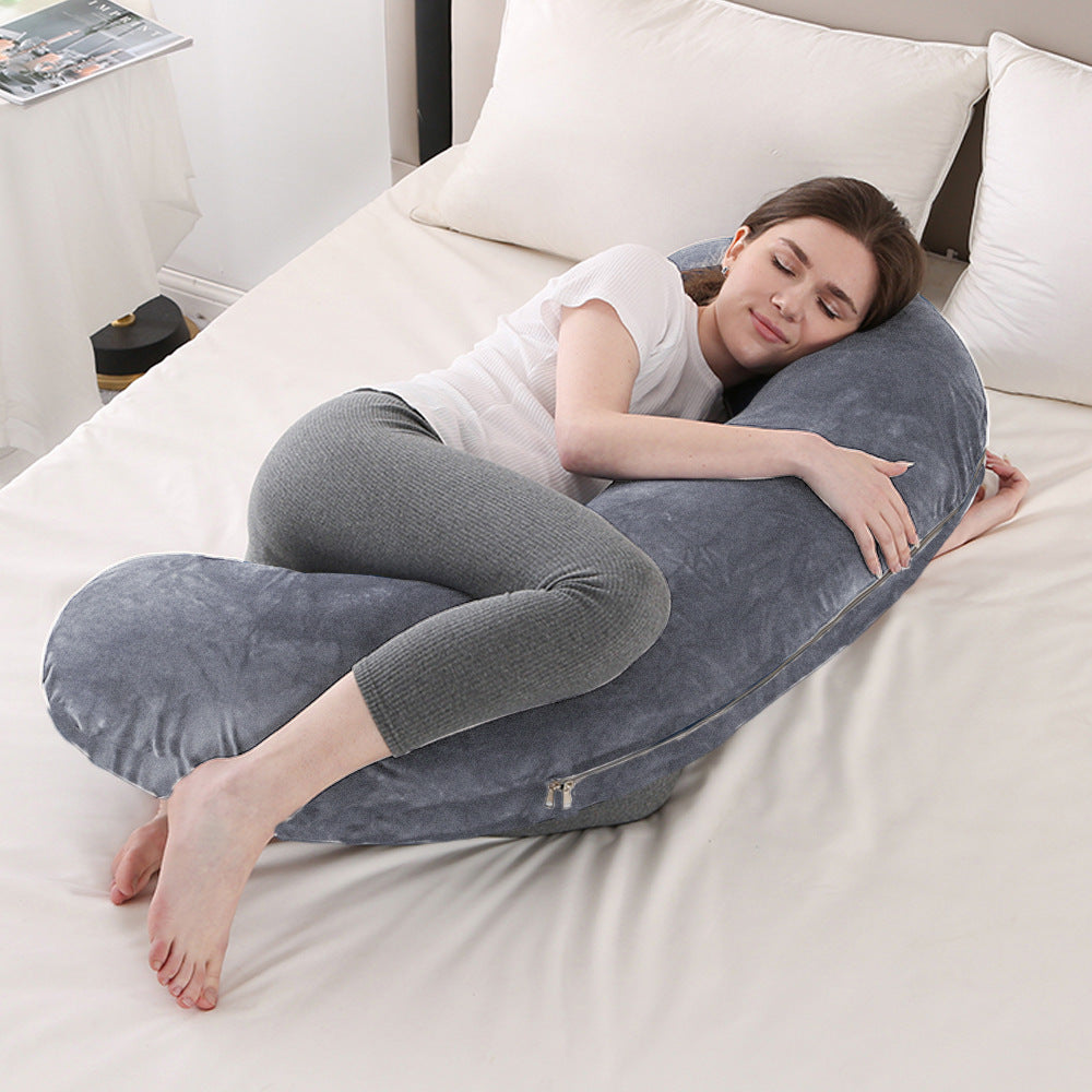 Pregnant Women Nursing Pillow Comfortable Sleep Side Lying Waist Support Slope Pillow Candy Type Pregnancy Pillow - [[{"value":"{{ Babyvera Babyvera  }}"}]]