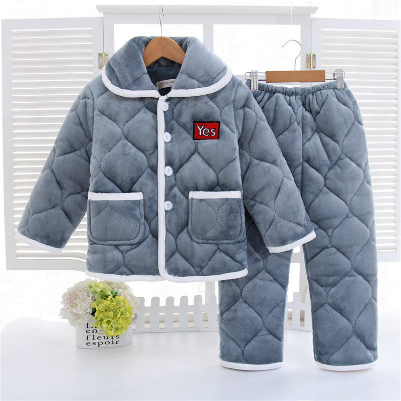 Children's warm pajamas set - [[{"value":"{{ Babyvera Babyvera  }}"}]]