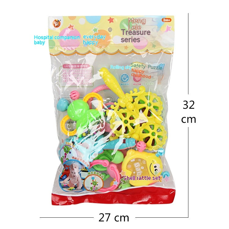 Baby Toys 3-6-12 Months Newborn Rattle 0-1 Year Old Baby Early Childhood Education Toddler Rattle Teether - [[{"value":"{{ Babyvera Babyvera  }}"}]]
