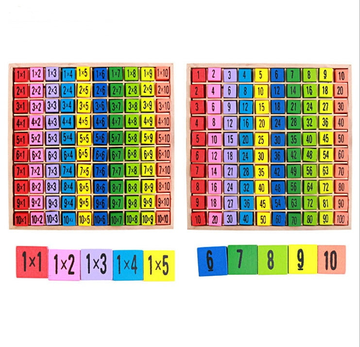 Wooden Montessori Multiplication Table - [[{"value":"{{ Babyvera Babyvera  }}"}]]