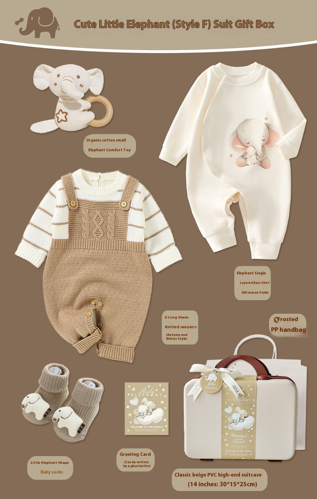 Baby Gift Package Little Elephant Baby Boy Newborn - [[{"value":"{{ Babyvera Babyvera  }}"}]]