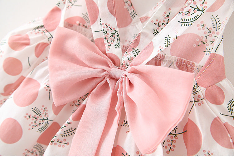 Girls' Summer Baby Girls' Short Sleeve Suit Skirt - [[{"value":"{{ Babyvera Babyvera  }}"}]]