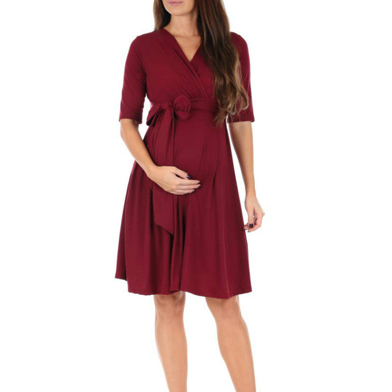 Women's nursing clothes pregnant women dress - [[{"value":"{{ Babyvera Babyvera  }}"}]]
