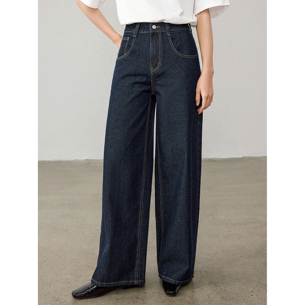 Women's Vintage High Waist Straight Leg Jeans - [[{"value":"{{ Babyvera Babyvera  }}"}]]