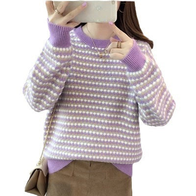 Womens Loose Stylish Knit Base Layer Top For Layering - [[{"value":"{{ Babyvera Babyvera  }}"}]]