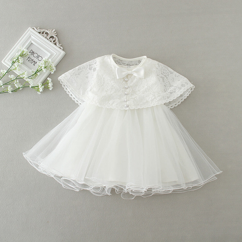 Cute Baby White Fluffy Dress Two-piece Set - [[{"value":"{{ Babyvera Babyvera  }}"}]]