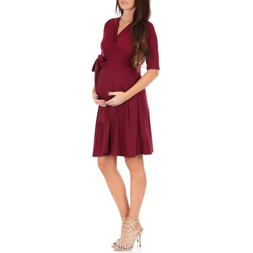 Women's nursing clothes pregnant women dress - [[{"value":"{{ Babyvera Babyvera  }}"}]]