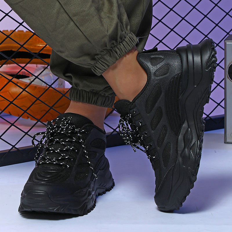 Trendy Thick Bottom Height Increasing Breathable Comfortable Four Seasons Leisure Sneaker - [[{"value":"{{ Babyvera Babyvera  }}"}]]