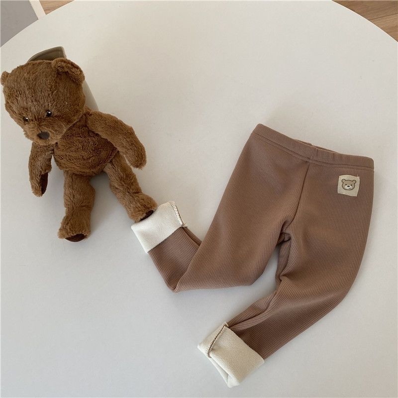 Girls' Single-layer Fleece-lined Fashionable All-matching Leggings - [[{"value":"{{ Babyvera Babyvera  }}"}]]