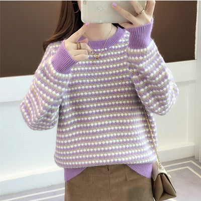Womens Loose Stylish Knit Base Layer Top For Layering - [[{"value":"{{ Babyvera Babyvera  }}"}]]