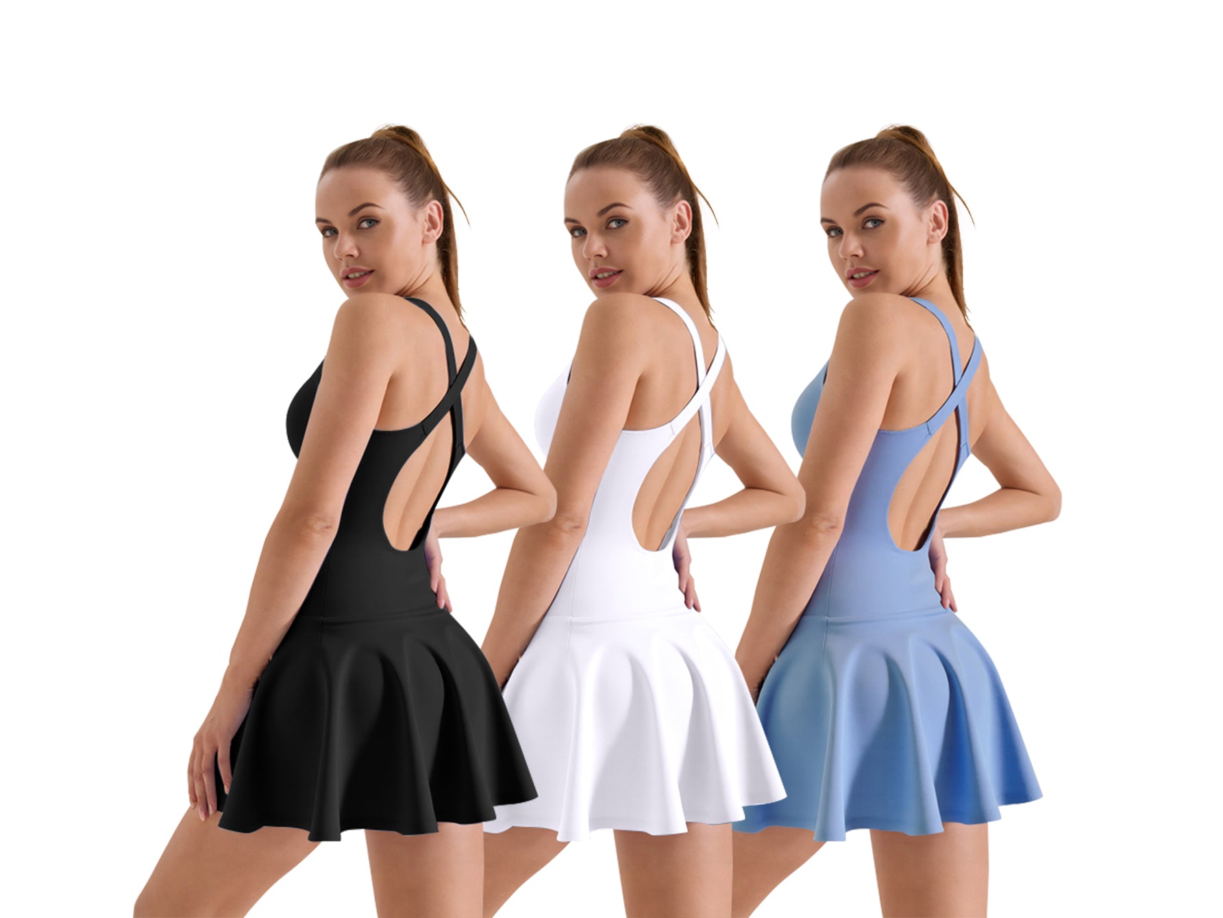 High-stretch Dresses, New Summer Nude Anti-walking Sports Dresses - [[{"value":"{{ Babyvera Babyvera  }}"}]]