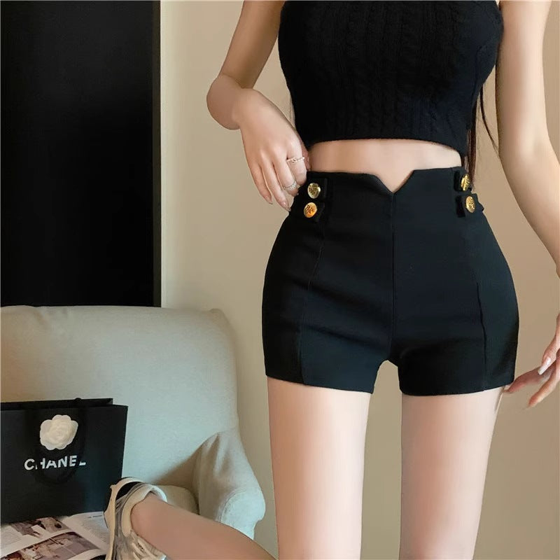 High-waisted Casual Shorts For Womenslimming And Versatile - [[{"value":"{{ Babyvera Babyvera  }}"}]]