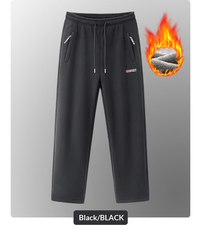 Men New AutumnWinter Fleece Lined Padded Norwegian Style Thermal Pants In American And European Sizes - [[{"value":"{{ Babyvera Babyvera  }}"}]]