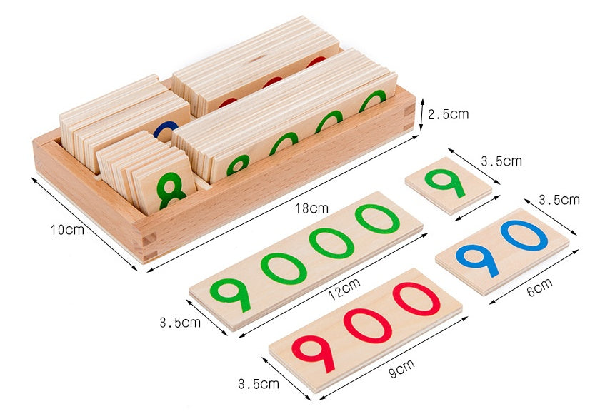 Wooden Montessori material Mathematics teaching aids - [[{"value":"{{ Babyvera Babyvera  }}"}]]