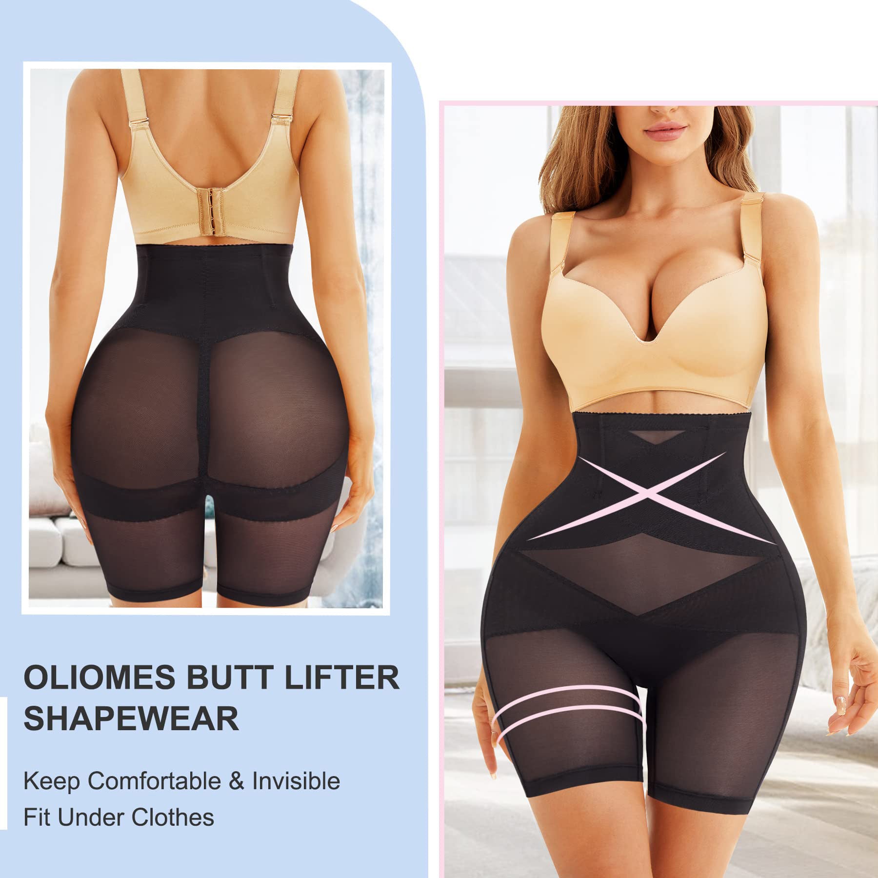 Plus Size Shaping Pants High Waist Tummy Control - [[{"value":"{{ Babyvera Babyvera  }}"}]]