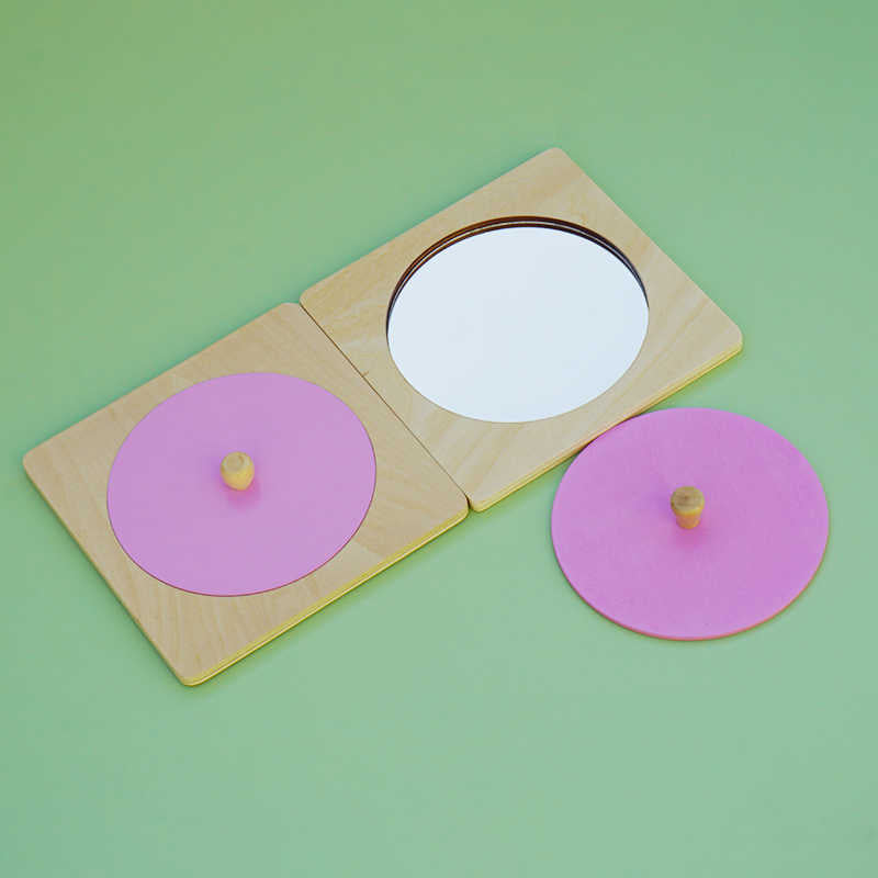 Baby Montessori Mirror Puzzle Toy - [[{"value":"{{ Babyvera Babyvera  }}"}]]