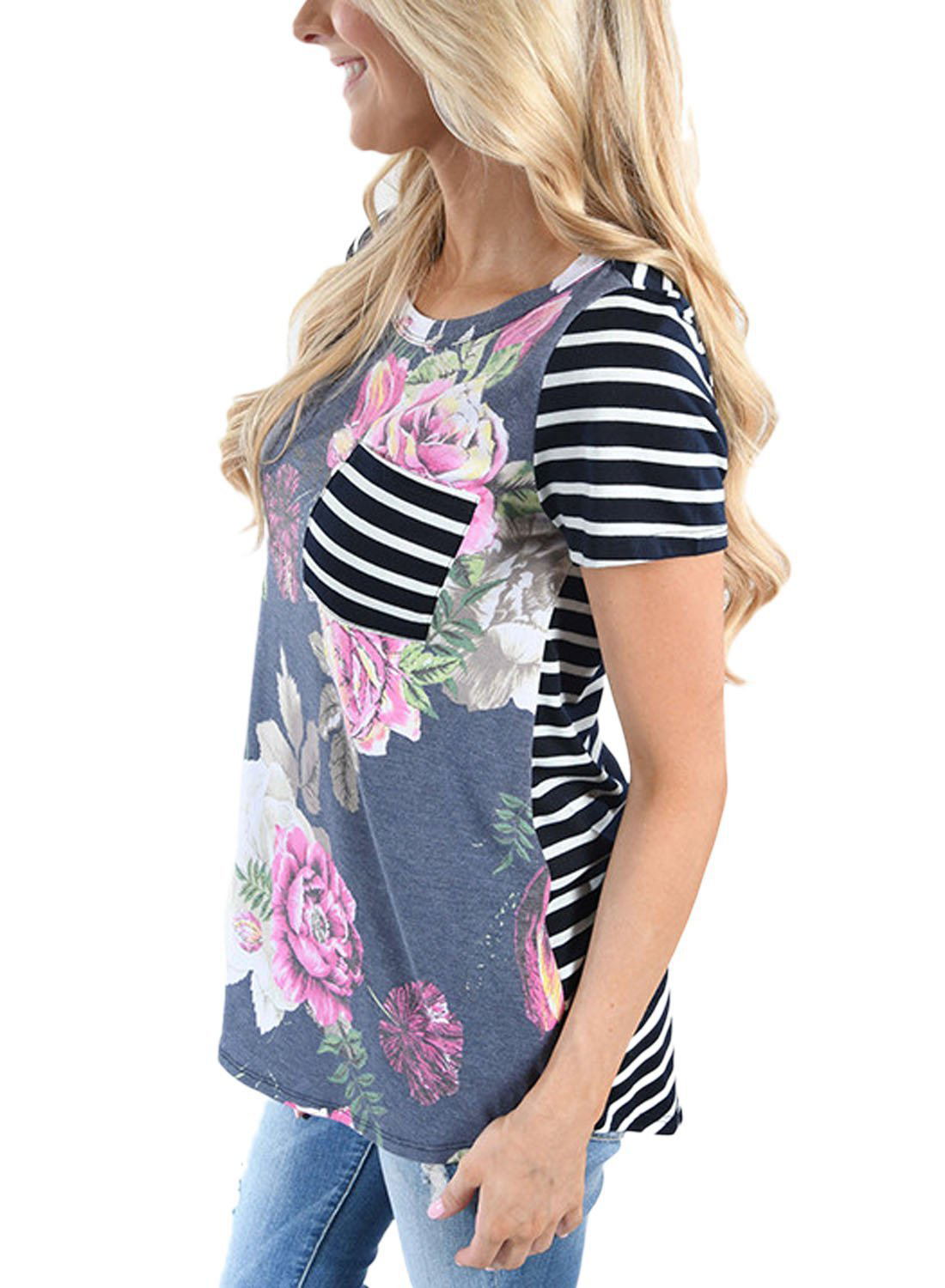 Summer Breastfeeding Tops Maternity Clothes - [[{"value":"{{ Babyvera Babyvera  }}"}]]