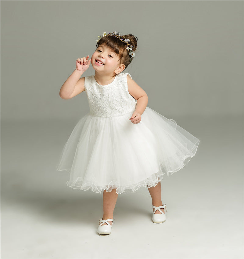 Cute Baby White Fluffy Dress Two-piece Set - [[{"value":"{{ Babyvera Babyvera  }}"}]]