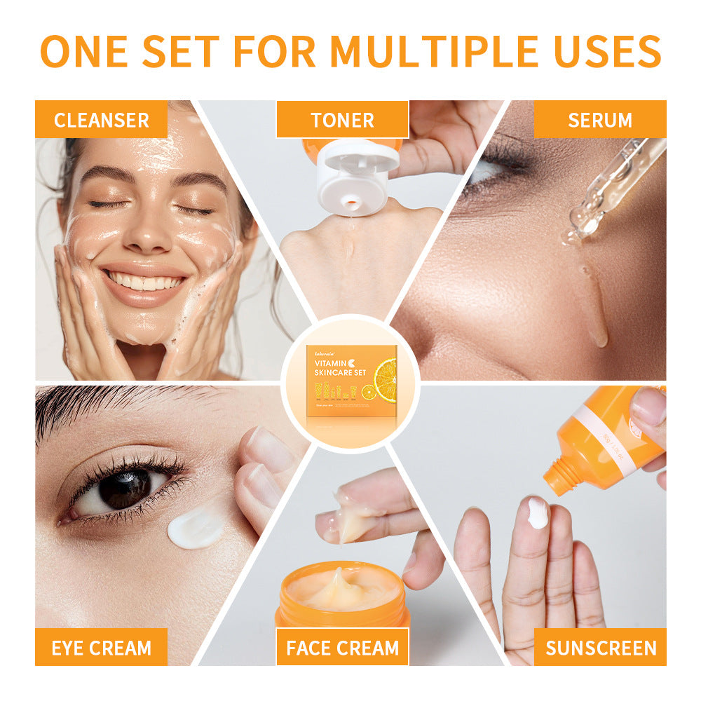 Vitamin C Skin Care Set Facial Care - [[{"value":"{{ Babyvera Babyvera  }}"}]]