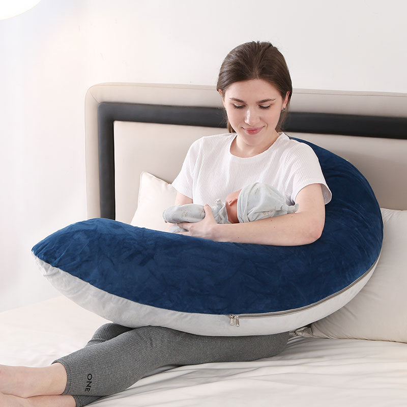 Pregnant Women Nursing Pillow Comfortable Sleep Side Lying Waist Support Slope Pillow Candy Type Pregnancy Pillow - [[{"value":"{{ Babyvera Babyvera  }}"}]]