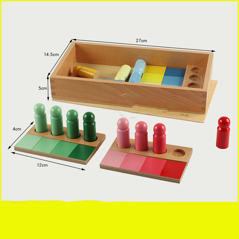 Montessori Teaching Aids Sensory Color Game - [[{"value":"{{ Babyvera Babyvera  }}"}]]