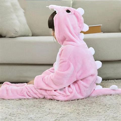 One-piece Animal Pajamas Flannel Children's One-piece Pajamas - [[{"value":"{{ Babyvera Babyvera  }}"}]]