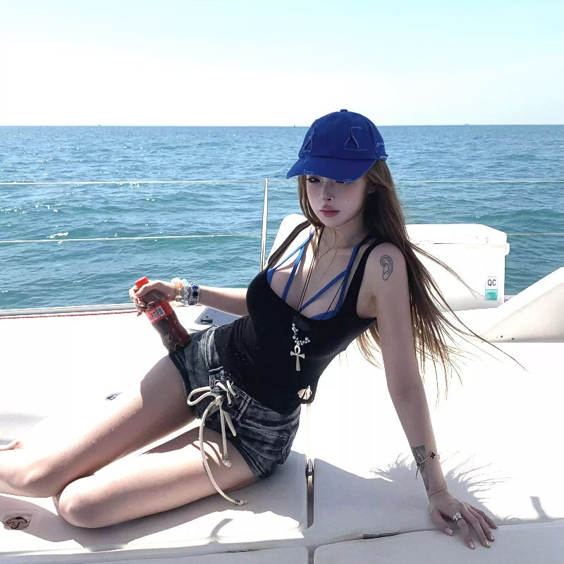 Women's Wool Knitted Camisole Top - [[{"value":"{{ Babyvera Babyvera  }}"}]]