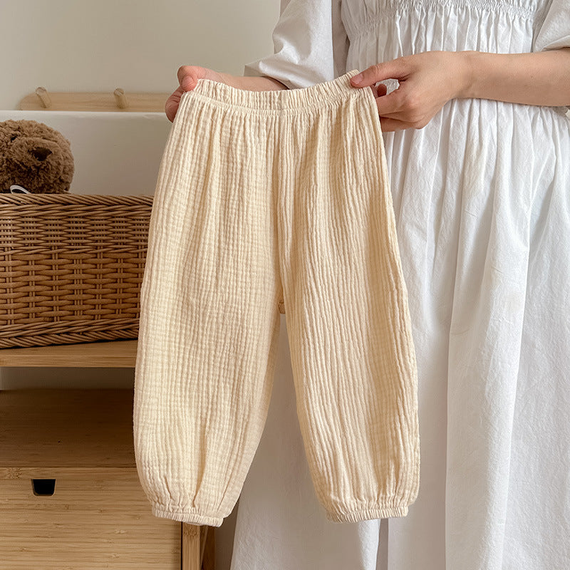 Thin Cotton Cloth Girls' Pajama Pants - [[{"value":"{{ Babyvera Babyvera  }}"}]]