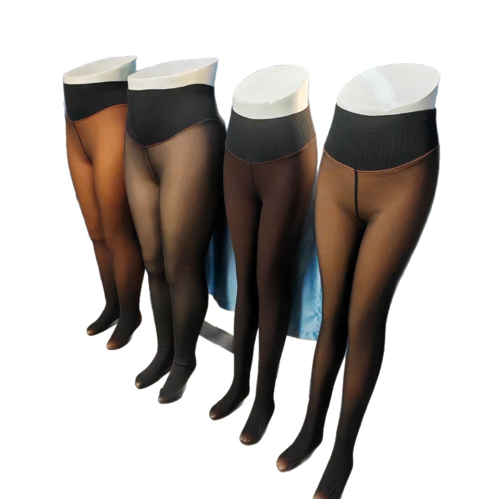 European And American High-waisted Slimming Sheer Leggings - [[{"value":"{{ Babyvera Babyvera  }}"}]]