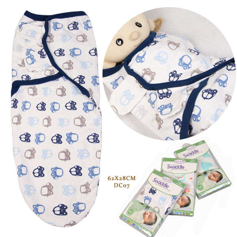 Cotton baby baby wrapped towel, cartoon baby sleeping bag, anti startled baby and baby products - [[{"value":"{{ Babyvera Babyvera  }}"}]]