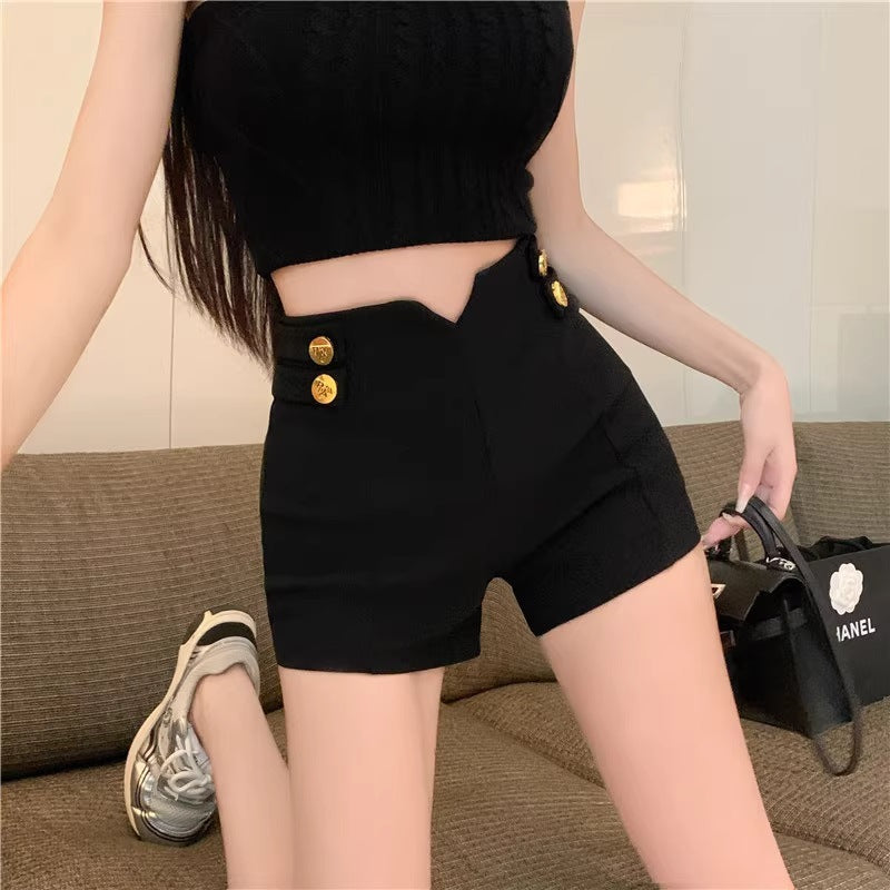 High-waisted Casual Shorts For Womenslimming And Versatile - [[{"value":"{{ Babyvera Babyvera  }}"}]]